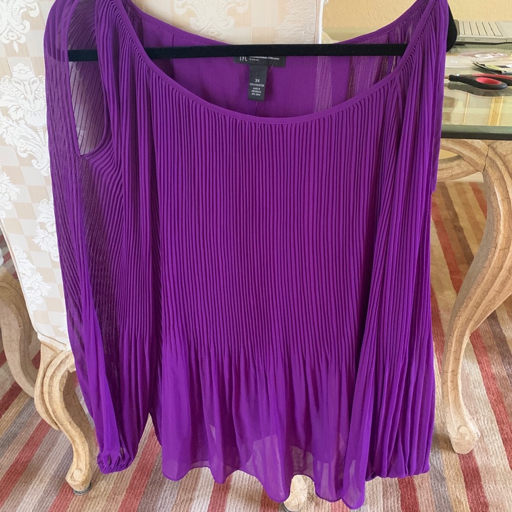 Cold shoulder blouse